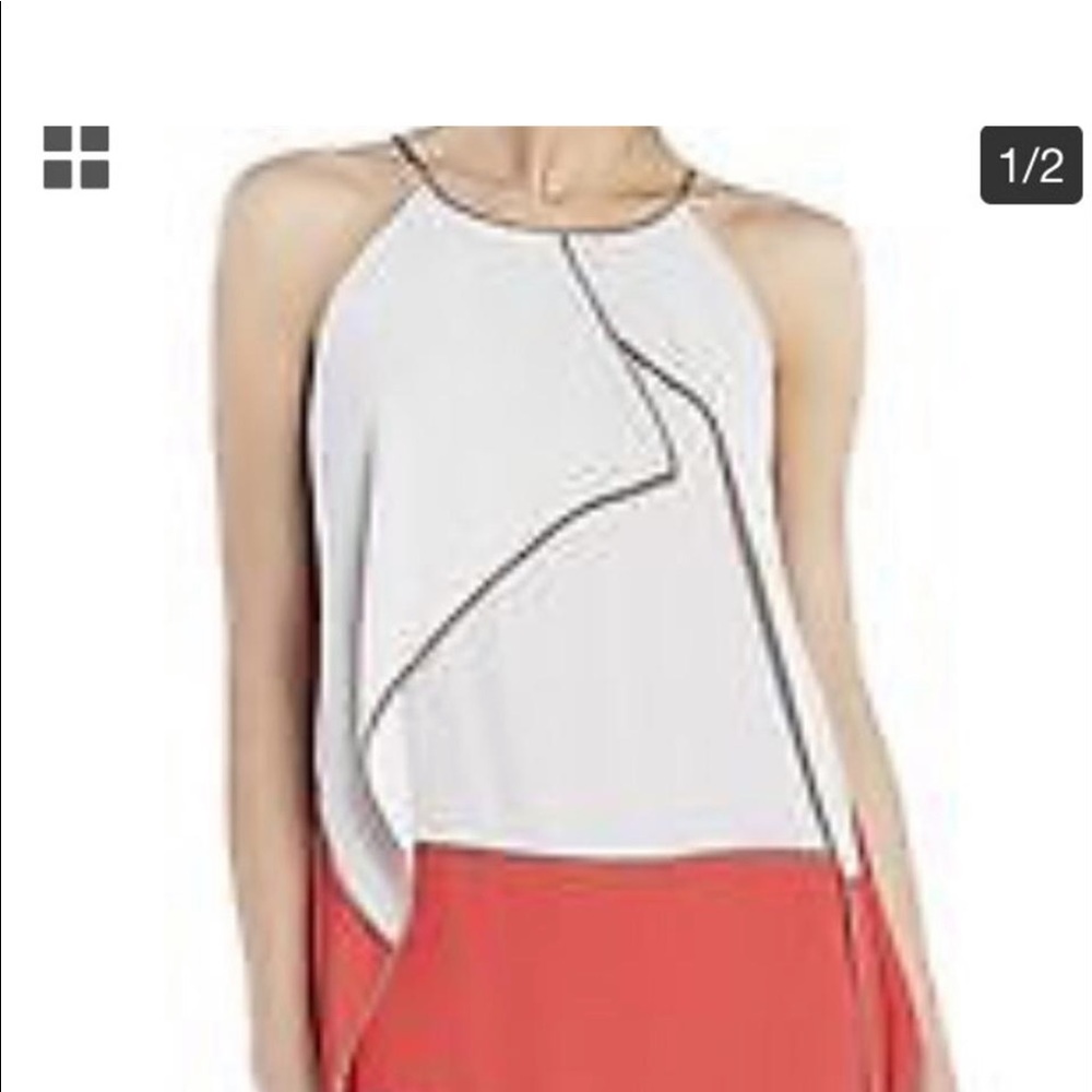 Beautiful pink and gray dress